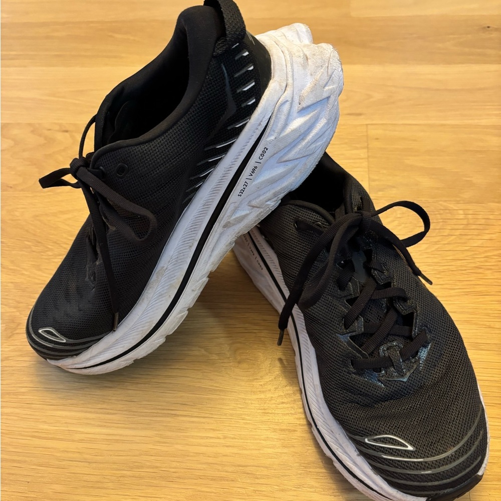 Hoka Bondi X Black Athletic Shoes